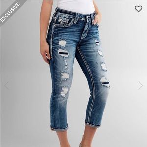 NWT! Rock Revival Pelican Easy Crop sz. 29